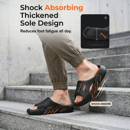 Non-Slip Thick Sole Cloud Slides