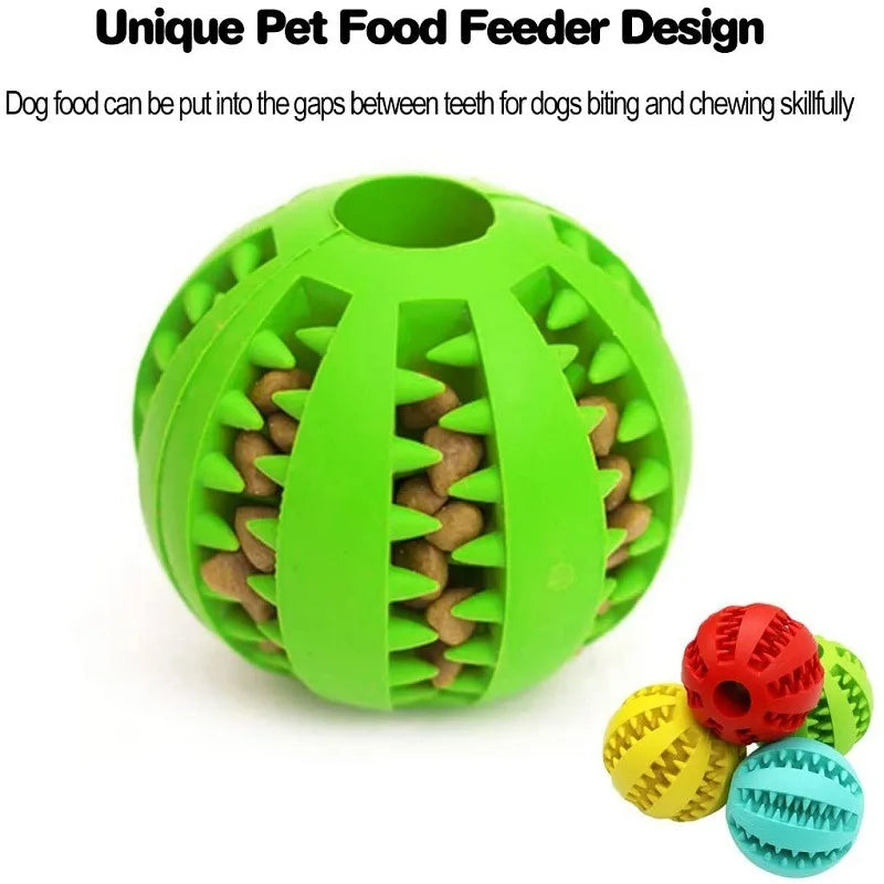 Rubber Indestructible Treat Dispensing Ball Interactive Pet Ball  🎁 Buy One, Get One FREE! 🛒 Order Now While Supplies Last!