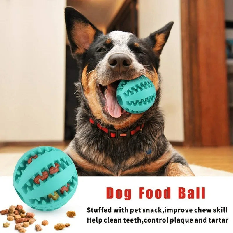 Rubber Indestructible Treat Dispensing Ball Interactive Pet Ball  🎁 Buy One, Get One FREE! 🛒 Order Now While Supplies Last!