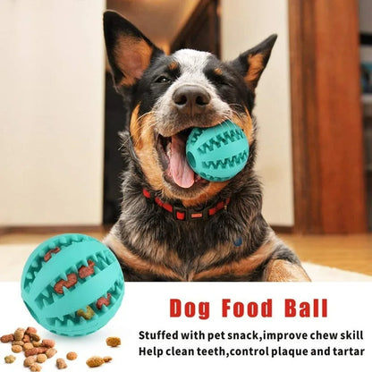 Rubber Indestructible Treat Dispensing Ball Interactive Pet Ball  🎁 Buy One, Get One FREE! 🛒 Order Now While Supplies Last!