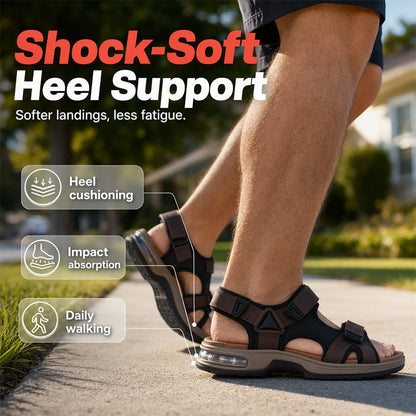 NxtLvl AeroStep Leather Sandals